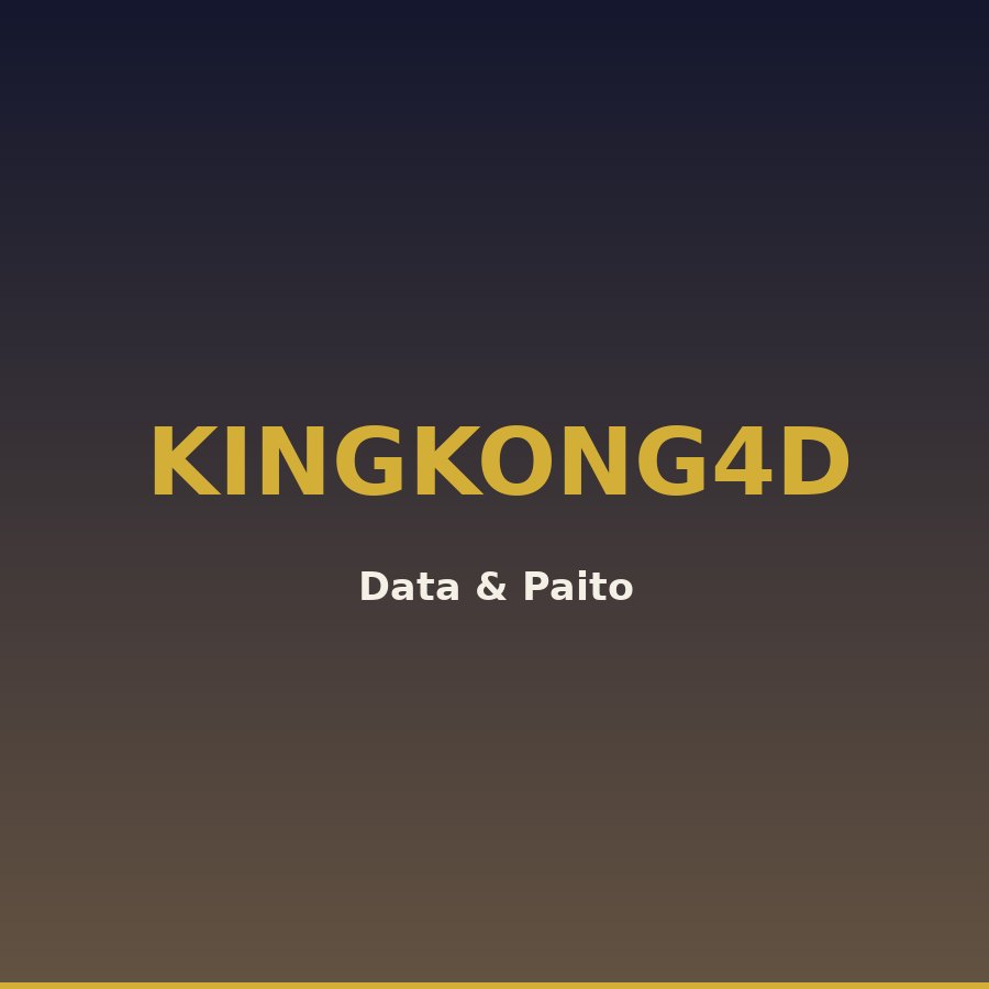 paito kingkong 4d jadwal result 23 hari 11 Oktober 2026 prediksi